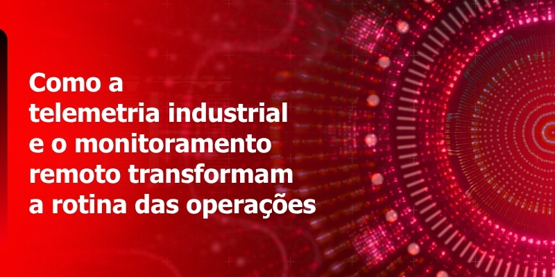 Telemetria industrial e monitoramento remoto para indústria, prédios, saneamento e utilities