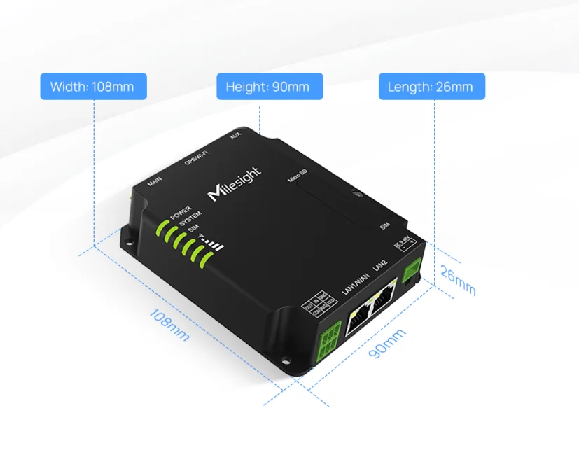 Roteador Industrial 3G 4G UR32 - Imagem 8